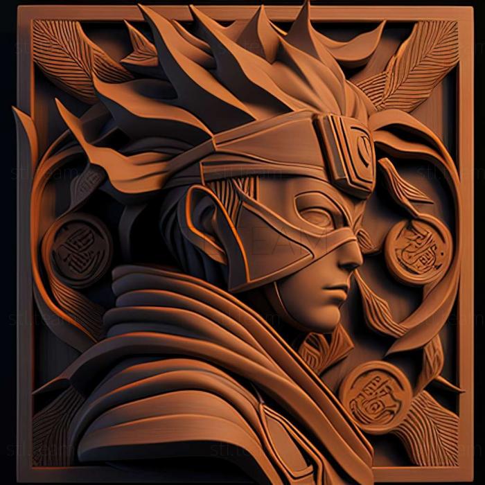 3D model Naruto Gekitou Ninja Taisen 4 game (STL)